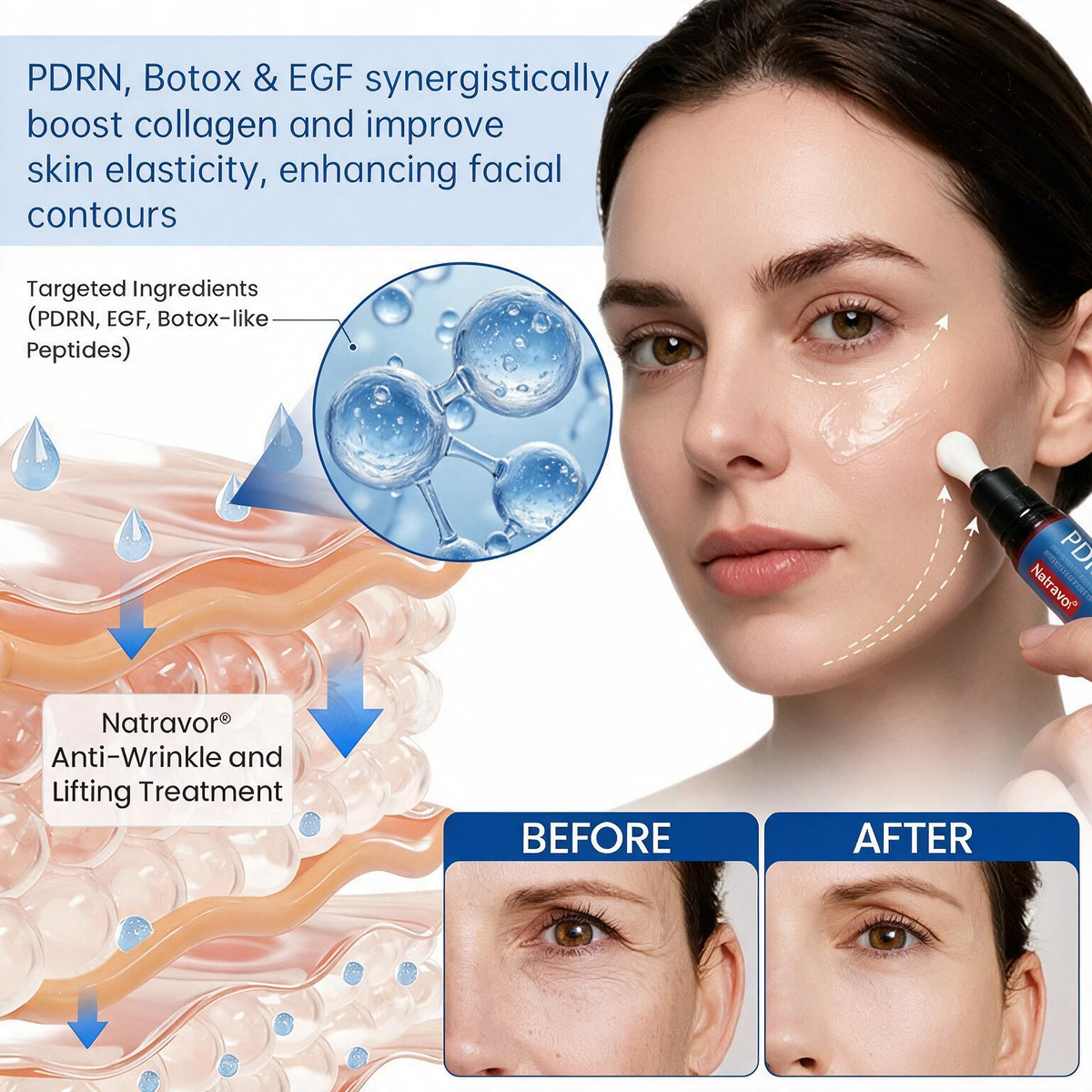 💠🔹🔷U HOT SALE Natravor® PDRN Anti-Wrinkle Shot – Lift & Firming Cream
