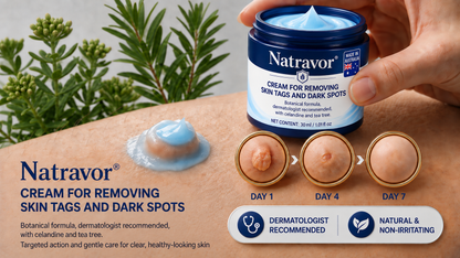 Natravor® 7-𝐃𝐚𝐲 𝐒𝐤𝐢𝐧 𝐓𝐚𝐠 & 𝐒𝐩𝐨𝐭 𝐄𝐫𝐚𝐬𝐞𝐫 𝐂𝐫𝐞𝐚𝐦 (Zero Pain, Zero 𝐒𝐜𝐚𝐫𝐬 Formula) 💎