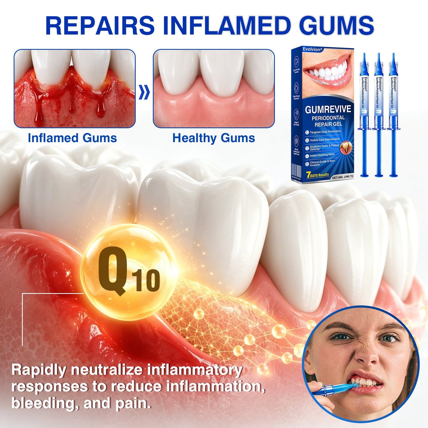 🇦🇺👨‍⚕️✅️💉Evolvion® GumRevive Periodontal Repair Gel